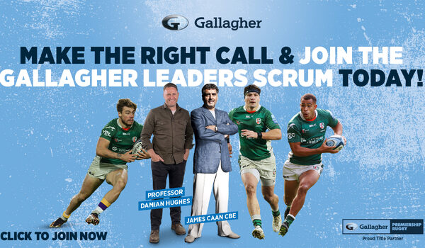 Join the Gallagher Leaders Scrum and win rugby benefits for your business